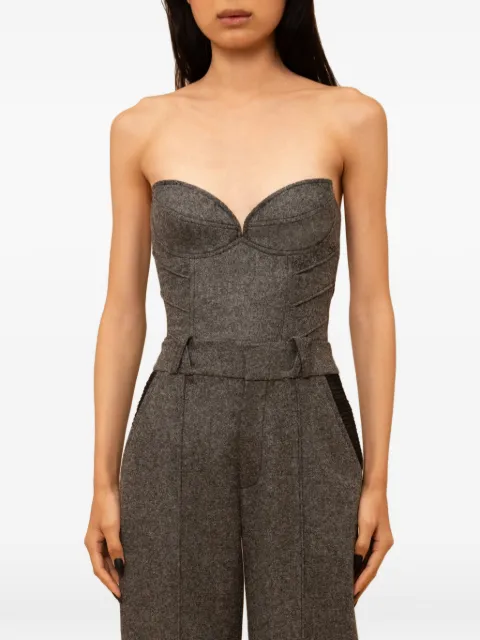 Contessa Mills Aconitum strapless corset Grey CM7006245CHA