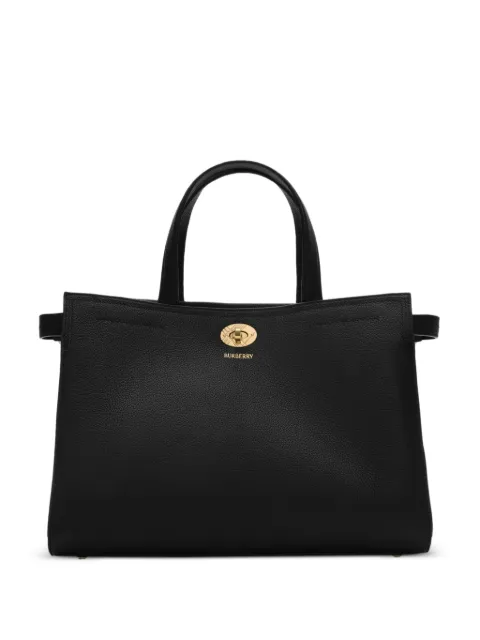 Burberry small Cotswolds Check tote bag Black 8129060