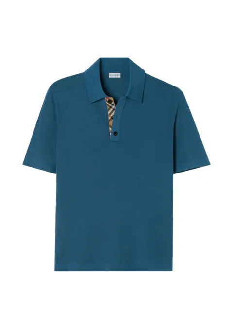 Burberry wool polo shirt Blue 8130167