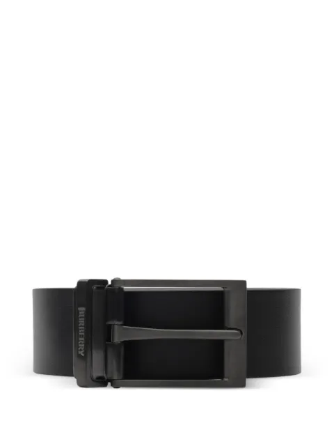 Burberry reversible Check belt Black 8127472