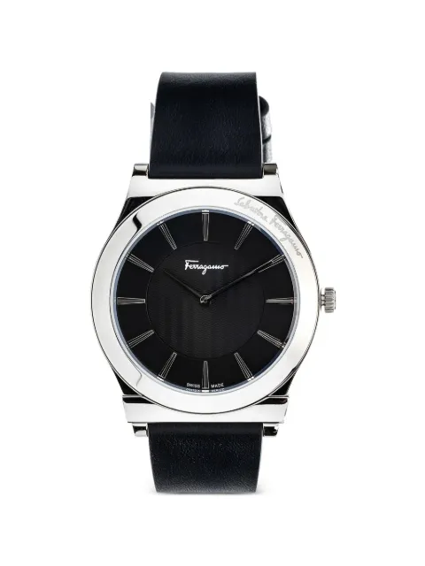 Ferragamo 1898 Slim 41mm watch Black SFPE00519