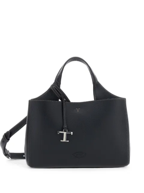 Tod's T Timeless pebbled handbag Blue XBWAPAL0100QRI