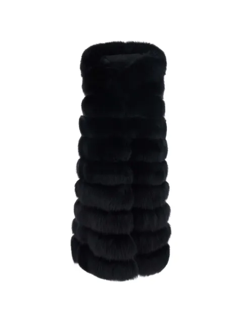 Suprema panelled sleeveless coat Black A307K2105999