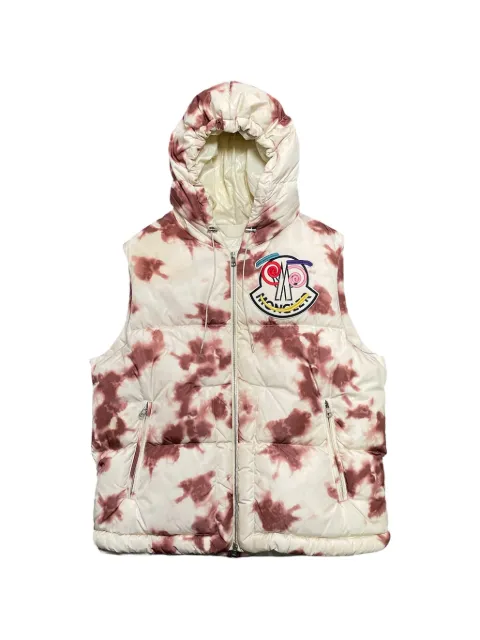 Moncler Genius 2 tie-dye gilet Neutrals MON71