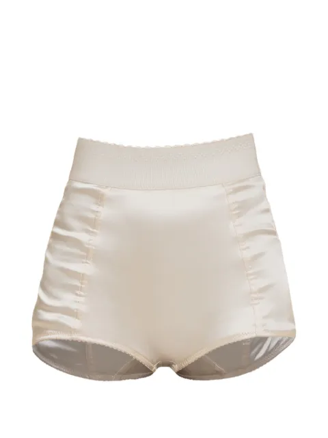 Contessa Mills Seraphim ruched knickers Neutrals CM1002258CRM