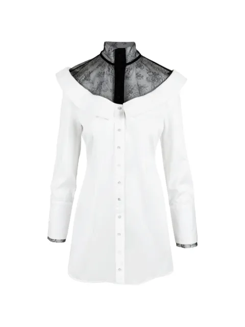 Contessa Mills Empress mini dress White CM8007219BNW