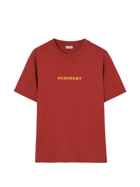 Burberry Heritage logo cotton T-shirt Red 8128070