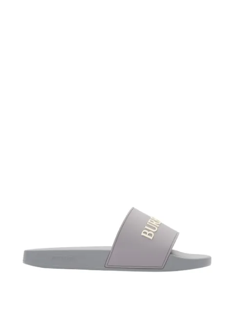 Burberry logo slides Grey 8128148