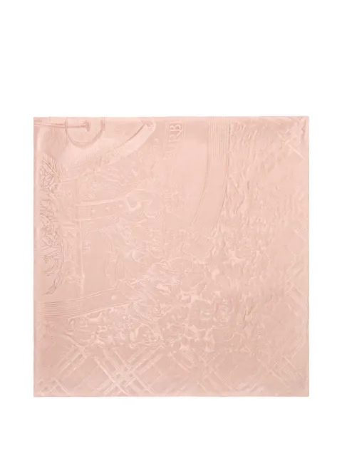 Burberry Floral Crest silk scarf Pink 8126951