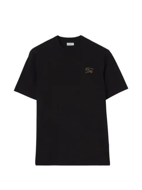 Burberry Knight cotton T-shirt Black 8127949
