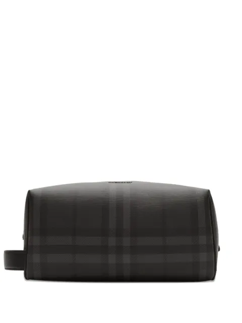 Burberry City Check travel pouch Grey 8128102