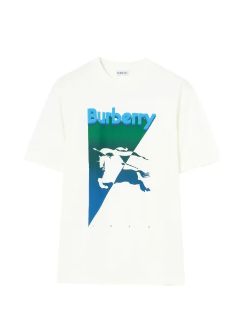 Burberry EKD cotton T-shirt Neutrals 8128076