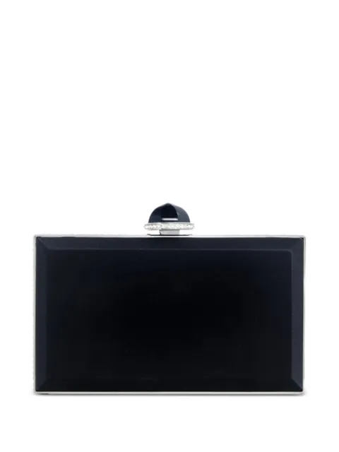 Judith Leiber Skylar crystal-embellished clutch bag Black M32026