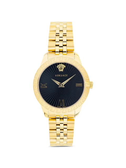 Versace Greca 36mm watch Blue VEVC01121