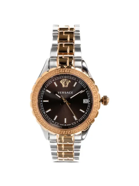 Versace Greca Logo 35mm watch Brown V12040015