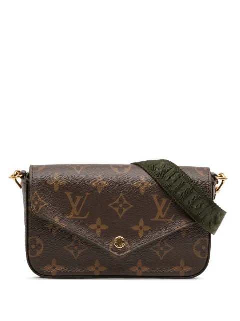 Louis Vuitton Pre-Owned 2021 Monogram Felicie Strap And Go crossbody bag Brown N6FJBLS3XL5AH33S