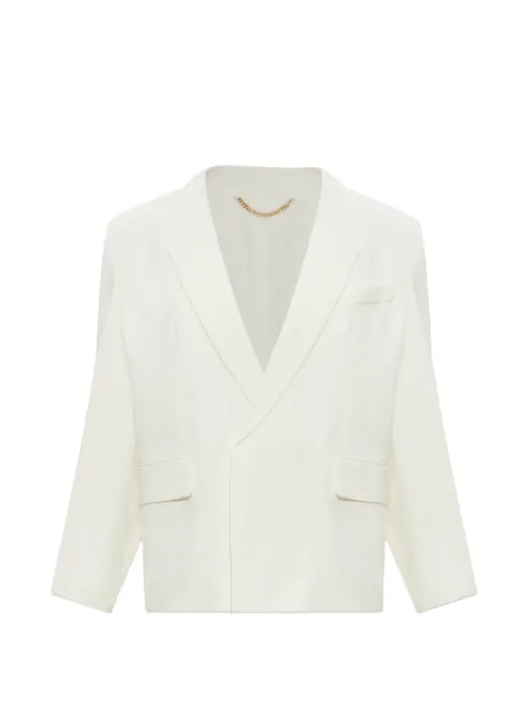 Victoria Beckham double-breasted blazer White 1126WJK006911C0
