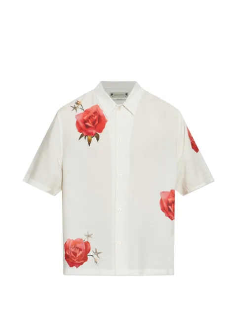 AllSaints Fleur floral-print shirt White M108SE