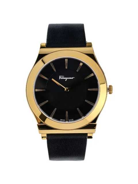 Ferragamo Gancini 41mm watch Black SFPE00219
