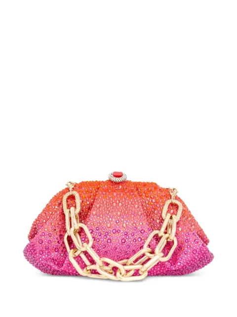 Judith Leiber Gemma crystal-embellished clutch bag Pink H242004