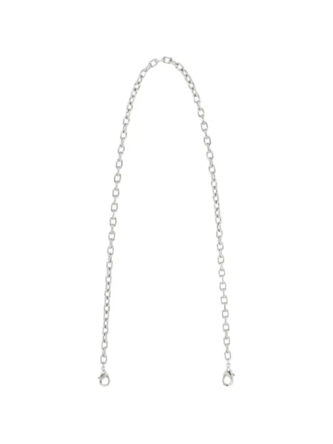 Judith Leiber lobster-claw-fastening chain shoulder strap Silver CHJLSTD19
