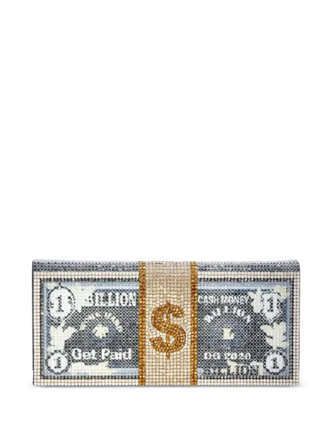 Judith Leiber Envelope Billions clutch bag Grey H225003