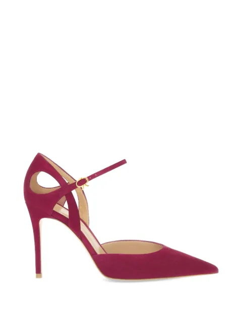 Gianvito Rossi Charlotte pumps Red G4104995RICCAM