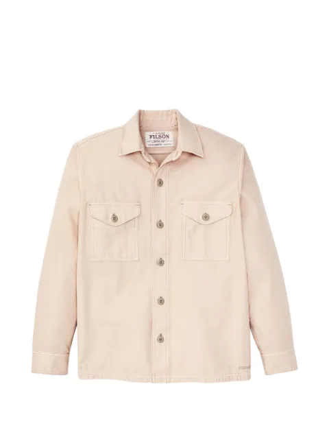 Filson button-up chest-pocket jacket Neutrals FMOSH0015