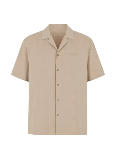 Emporio Armani short-sleeve shirt Neutrals EM000593AF20590