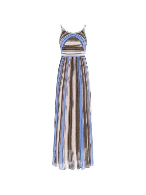 Nenette Tyrrel striped maxi dress Blue 41BBTYRREL