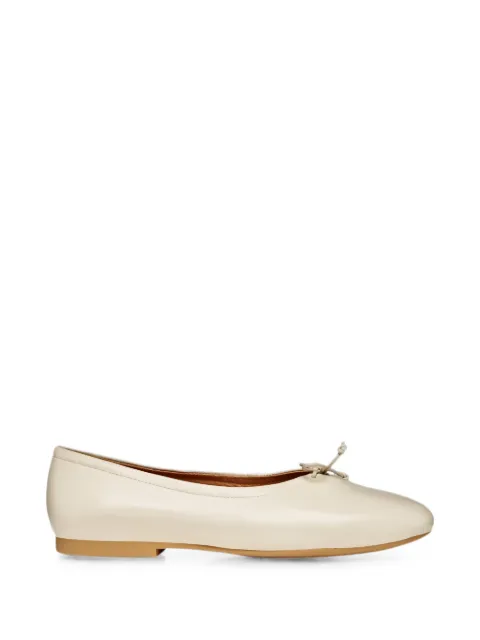 Geox Palmaria bow-detail ballet flats Neutrals D654JA0TU11C1122