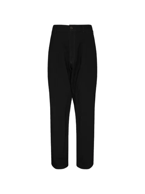 Comme des Garçons Homme straight-leg patch-pocket trousers Blue FQP508051NAVY