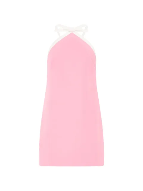 Milly Shane Cady bow-detail dress Pink 01UD49