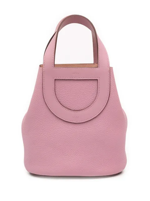 Hermès Pre-Owned 2022 Clemence and Swift In The Loop 18 handbag Pink 8WBWHUJZ2NMHO4CB
