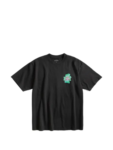 Anti Social Social Club Thermal Flame T-shirt Black THERMALFLAME