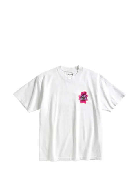 Anti Social Social Club Thermal Flame T-shirt White THERMALFLAME