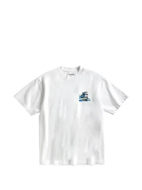 Anti Social Social Club Tonkatsu: The Great Wall T-shirt White TONKATSUTHEGREATWALL