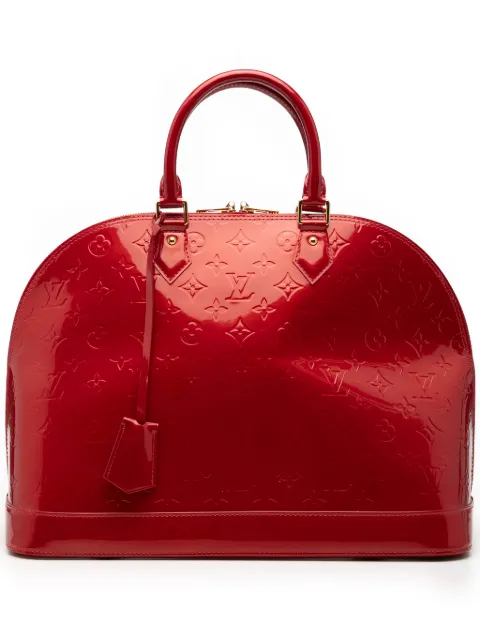 Louis Vuitton Pre-Owned 2010 Monogram Vernis Alma GM handbag Red KBNBOHWC1QW6ZDPF