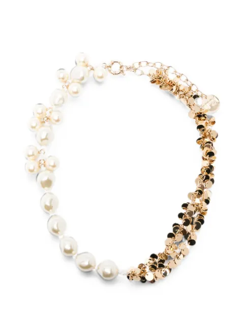 Nº21 faux-pearl necklace Gold 26IN2C174106960