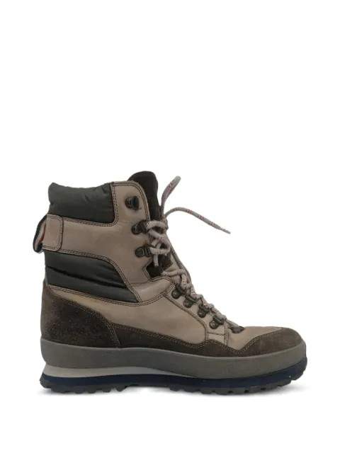 Moncler Vintage lace-up hiking boots Brown RFCPUGBSH740944M
