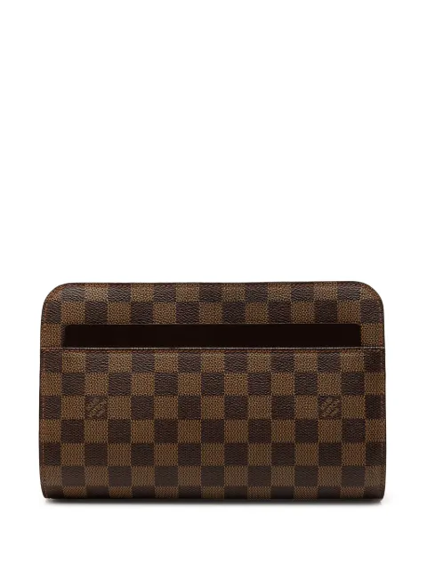Louis Vuitton Pre-Owned 2005 Damier Ebene Saint Louis Pochette clutch bag Brown BSM869V62EMOH8Q5