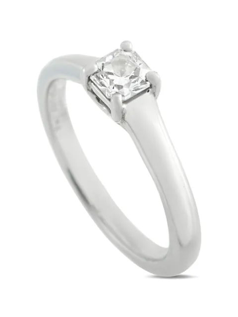 Tiffany & Co. Pre-Owned Lucida diamond solitaire ring Silver TI28050526