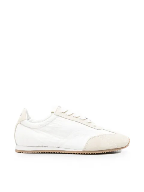 TOTEME Flex panelled lace-up sneakers Neutrals 263WAS0357FB0137374