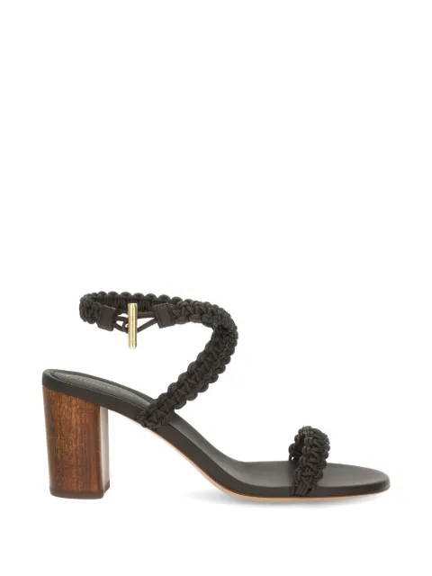 Gianvito Rossi Ubud braided sandals Brown G3279570LEGNAP