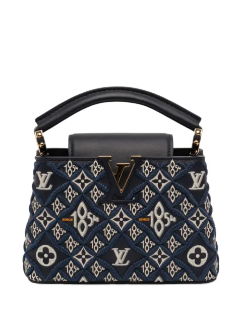 Louis Vuitton Pre-Owned 2000 Monogram Since 1854 Capucines BB satchel Blue ACA9V4VB11NADKJE