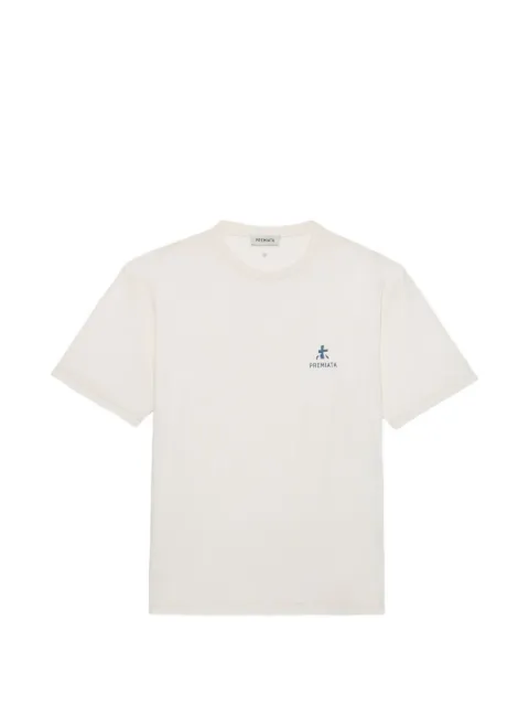 Premiata logo-print crew-neck T-shirt White PA50M21