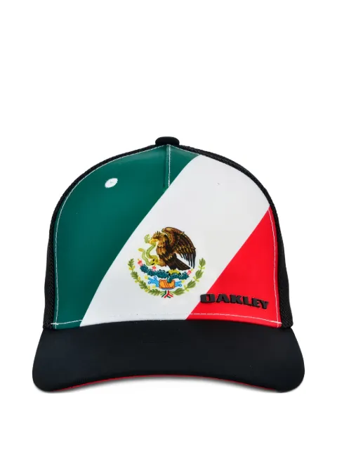 Oakley Mexico-flag mesh trucker hat Black FOS90091409F