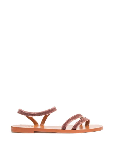 LANAPO Pietrasanta flat sandals Pink PIETRASANTA