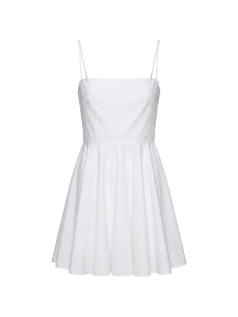 Givenchy Sliced logo-embroidered mini dress White BW22VR1642