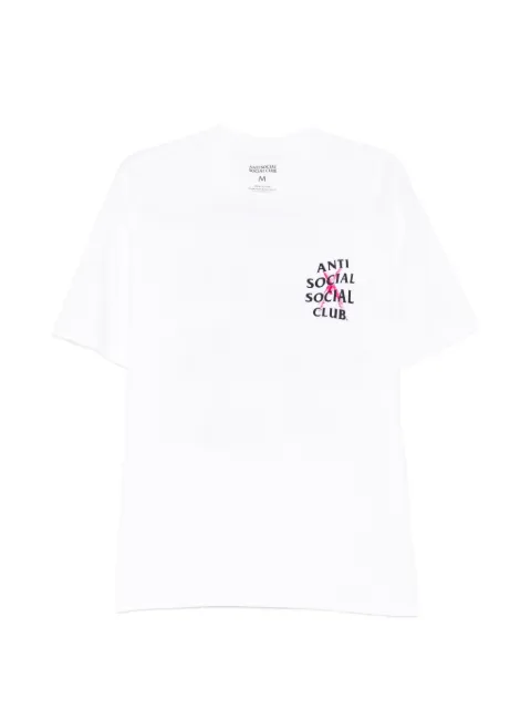 Anti Social Social Club cancelled paint T-shirt White CANCELLEDPAINTTEE